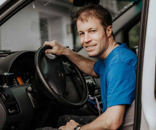 Pius Iten im Servicebus